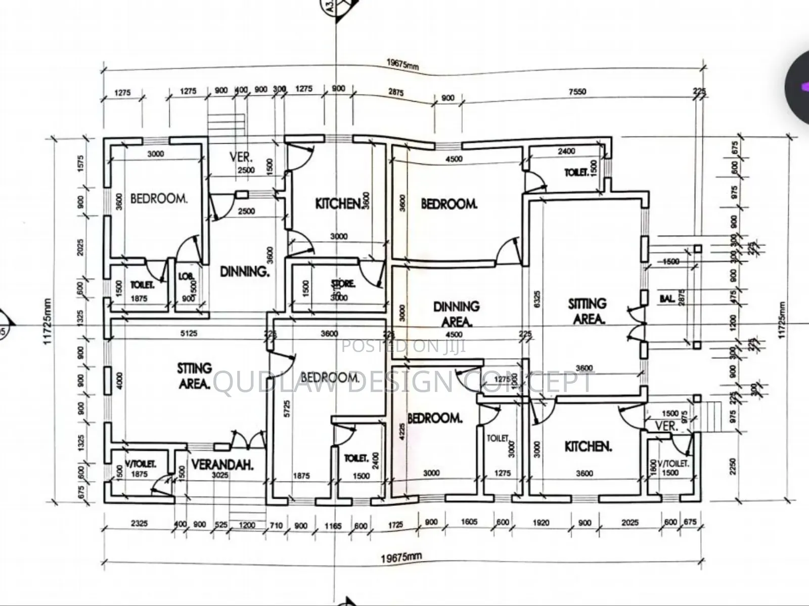 Architectural Construction Working Drawing