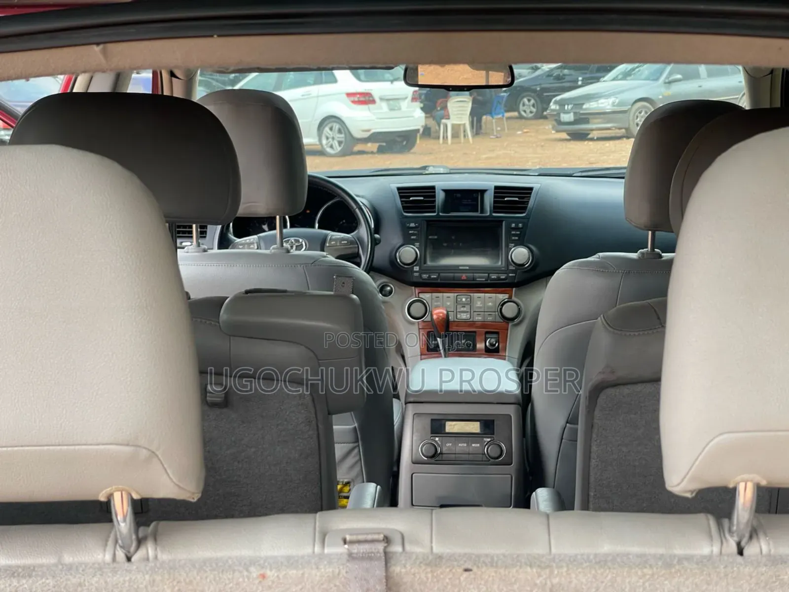 Toyota Highland 2010 Model Full Option