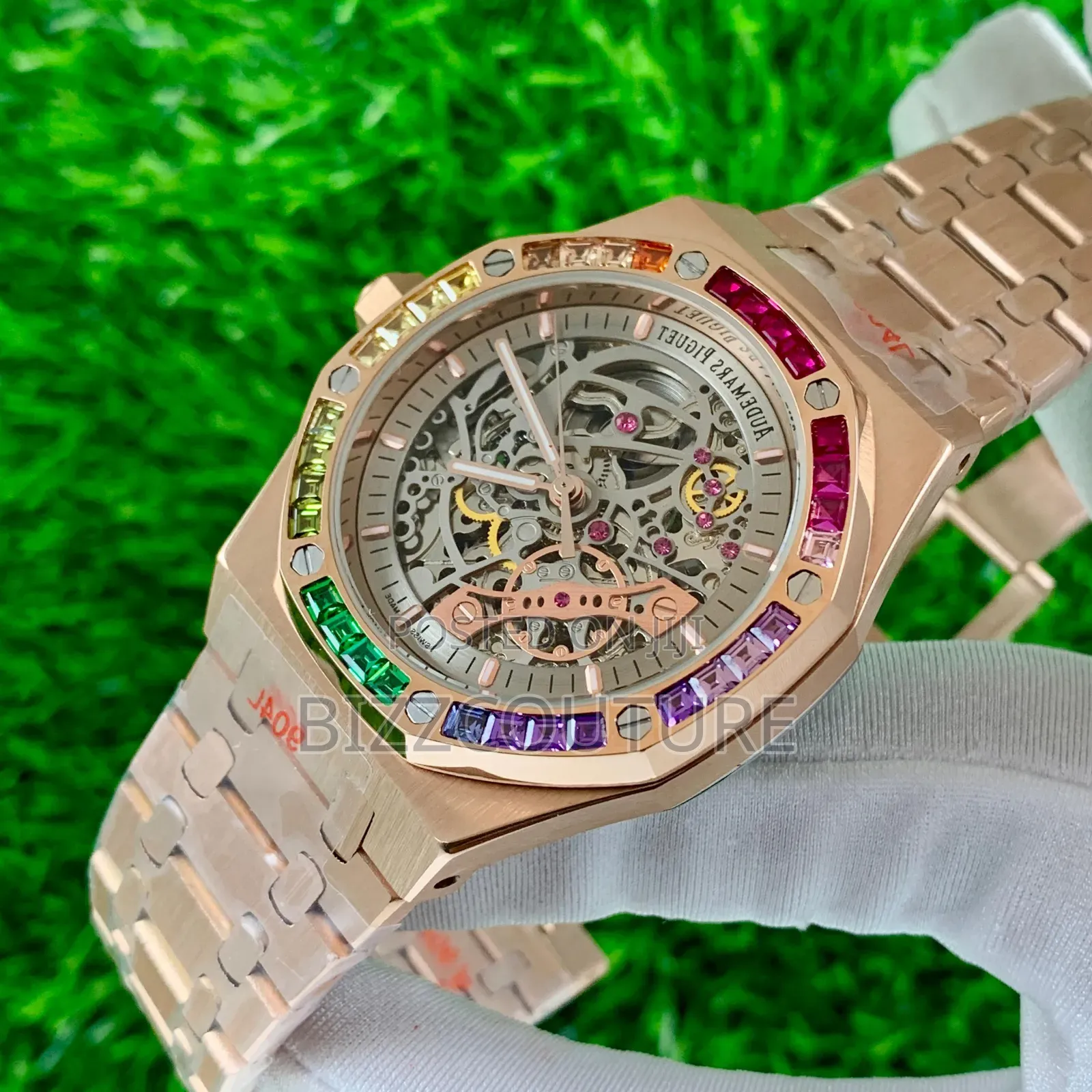 Original Audemars Piguet Gold Stainless Steel Bracelet Watch