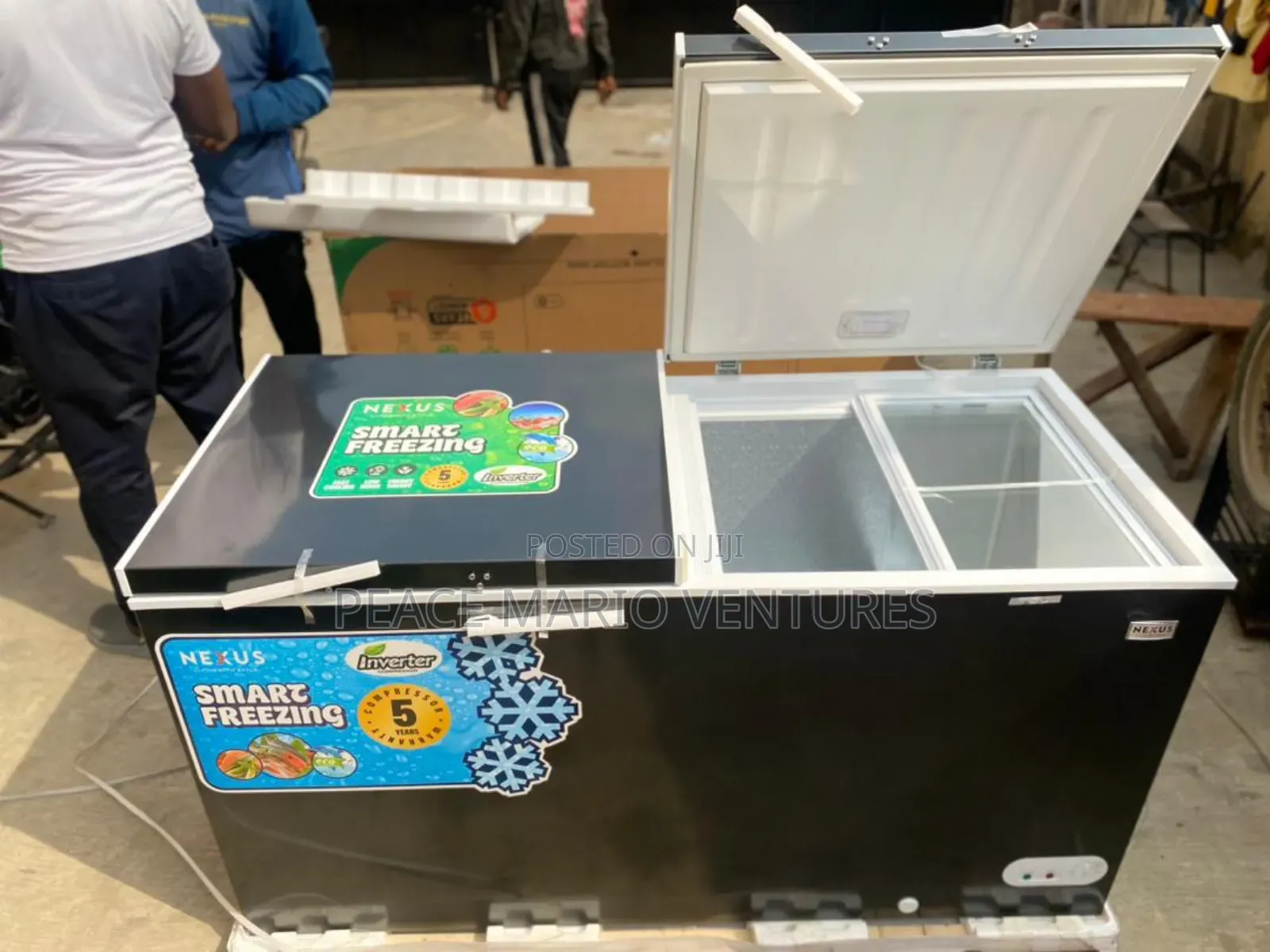 Nexus Double Door Inverter Freezer 545litres With Warranty