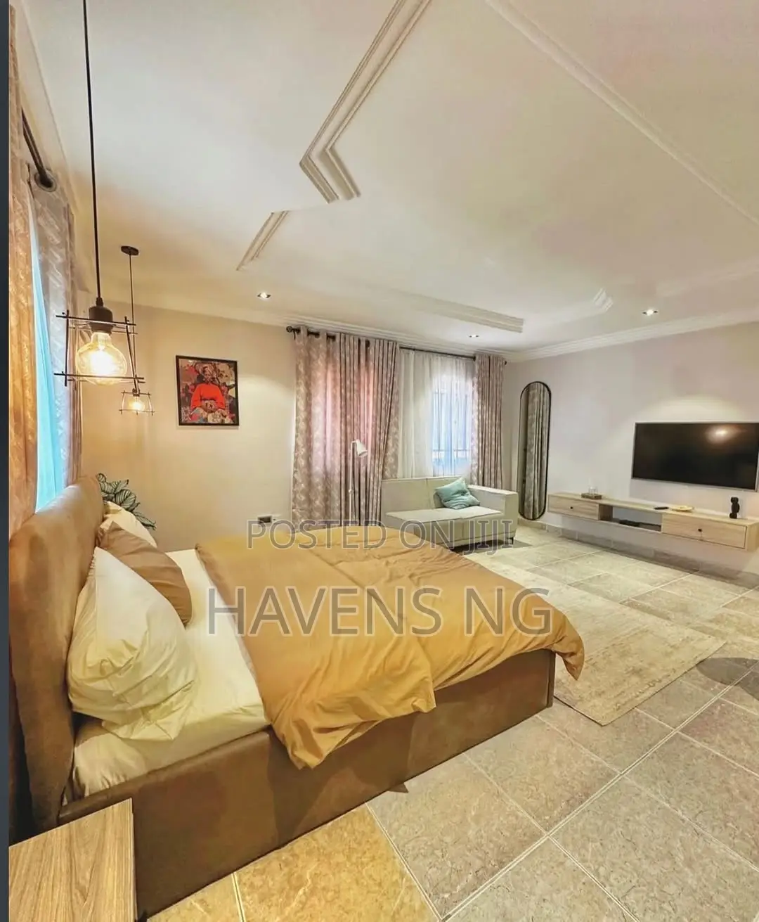 Themed 2-Bedroom Apartment for Shortlet