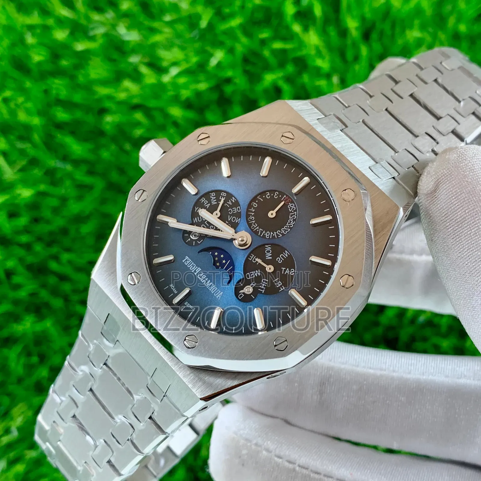 Original Audemars Piguet Silver Stainless Steel Watch