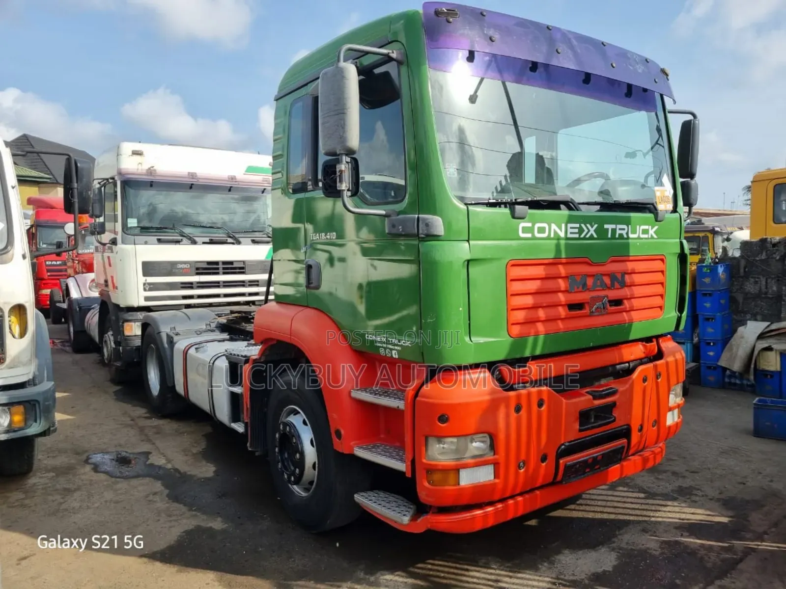 Man Diesel Tga Trailer Head