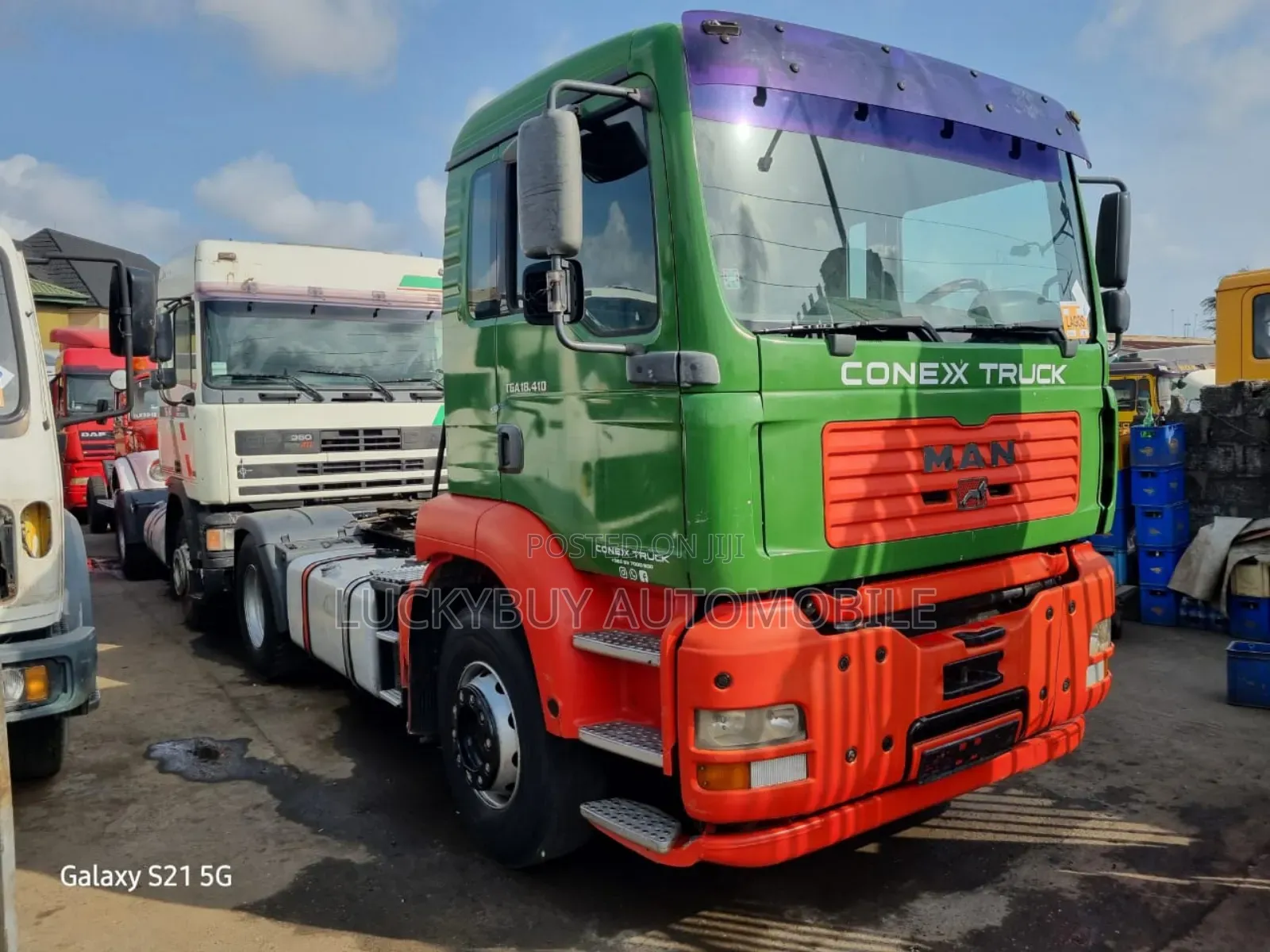 Man Diesel Tga Trailer Head