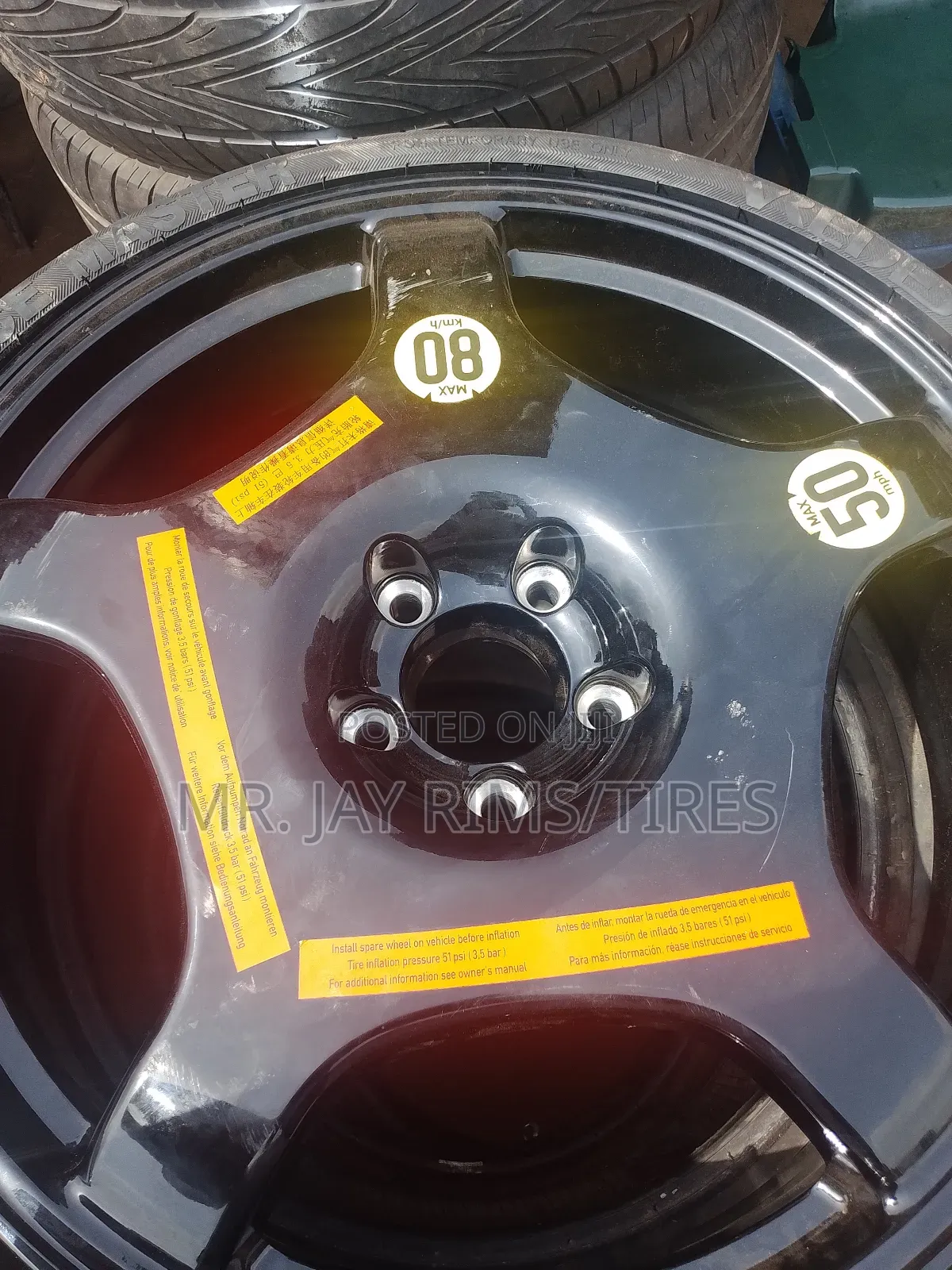 Spare Tyre for Mercedes Benz GLK
