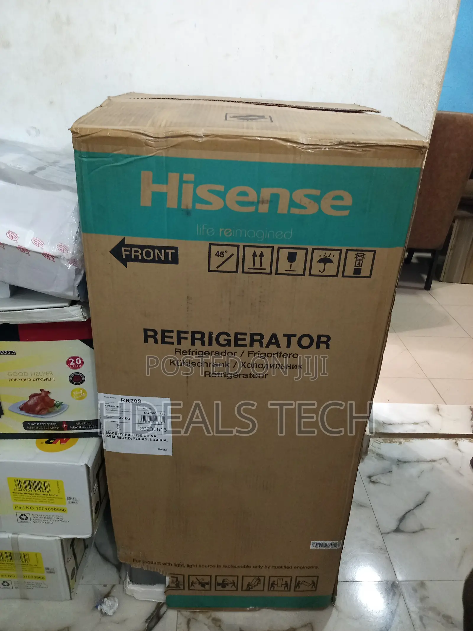 Hisense 150l Rr20s Single Door Refrigerator