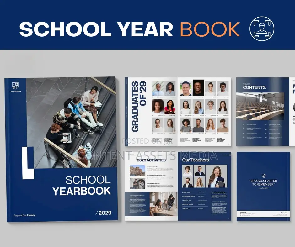 Year Book Design and Printing for Schools