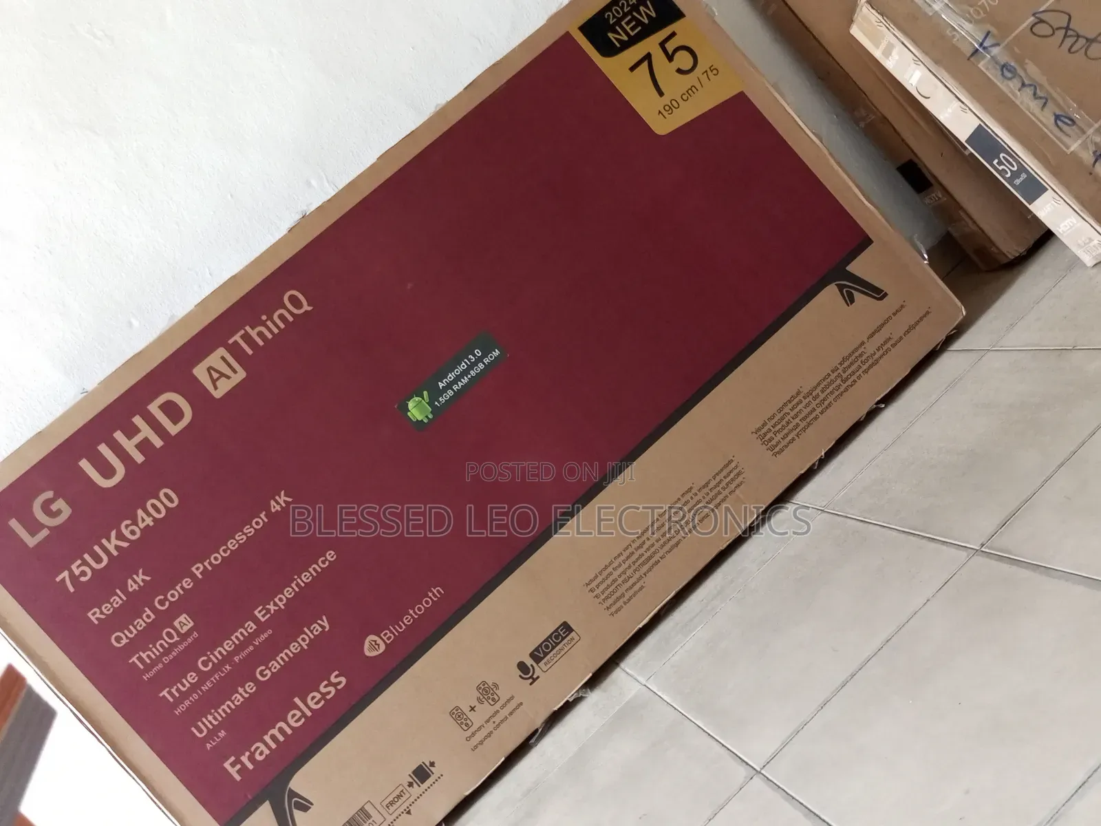 75inches Lg Smart Freamless Ultra Tv