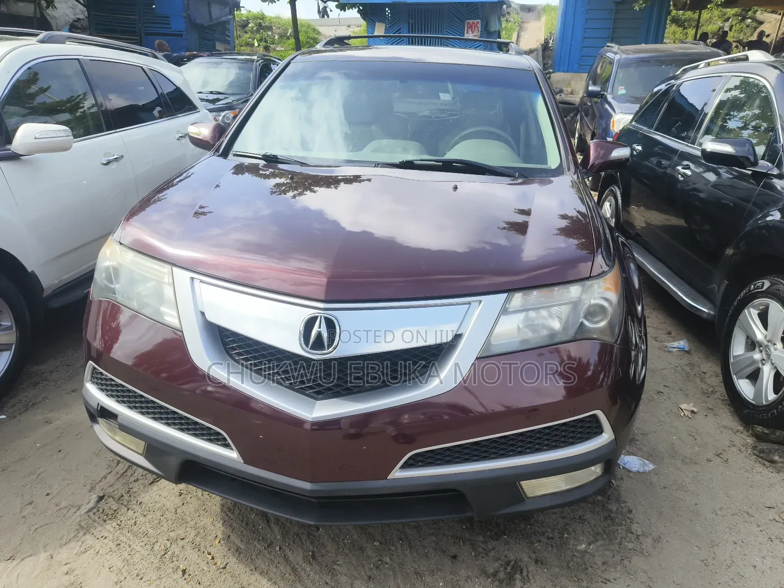 Acura MDX Technology Package SUV AWD (3.7L 6cyl 6A) 2010 Red