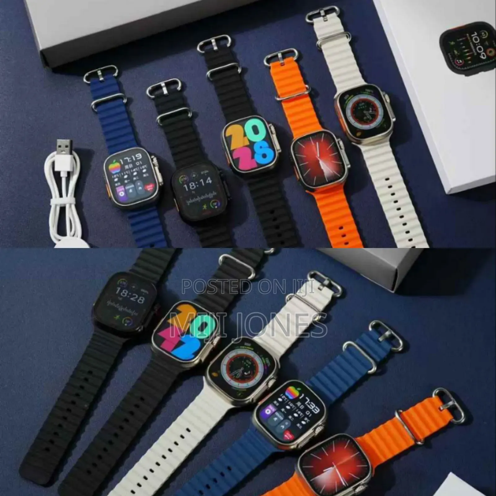 Smartwatch Ultra 2 - Apple Inspired With 4 Straps