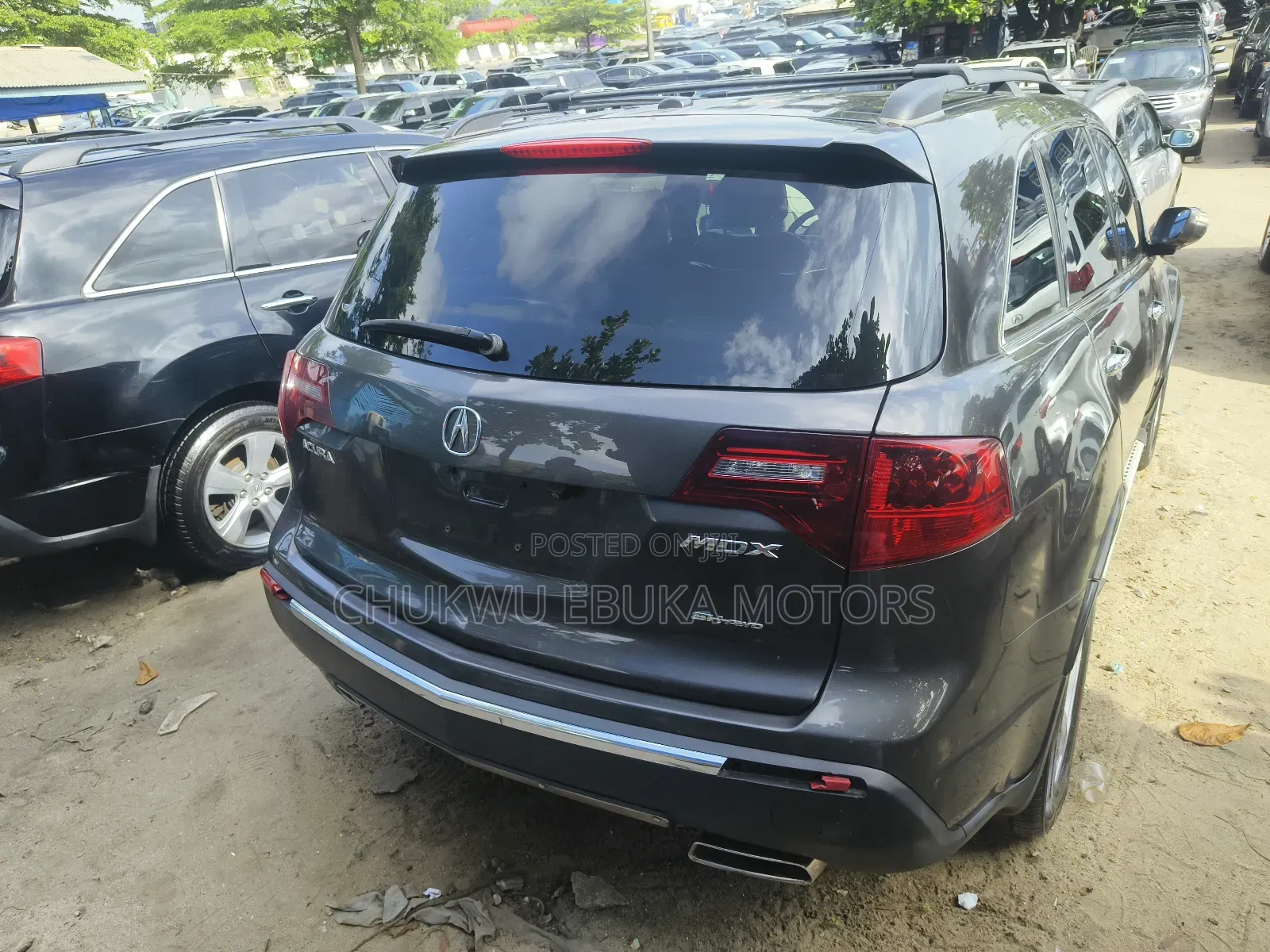 Acura MDX Technology Package SUV AWD (3.7L 6cyl 6A) 2011 Gray