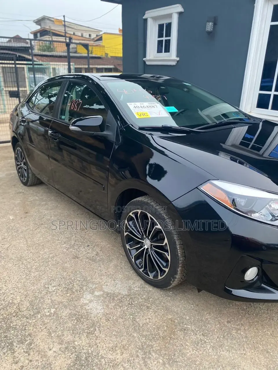 Toyota Corolla S 4dr Sedan (1.8L 4cyl CVT) 2016 Black