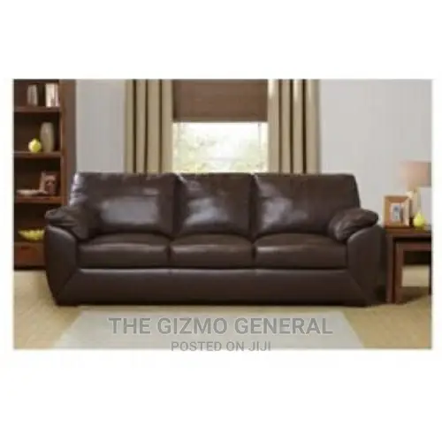 Alberta 6-seater Grain Leather Sofa, Loveseat & Armchair Set