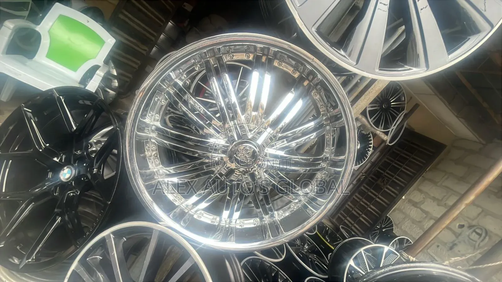 22inches Rim Crome Mercedes and BMW Hub