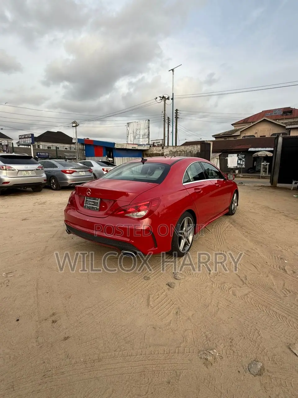 Mercedes-Benz CLA-Class AMG CLA 45 4MATIC Sedan 2014 Red