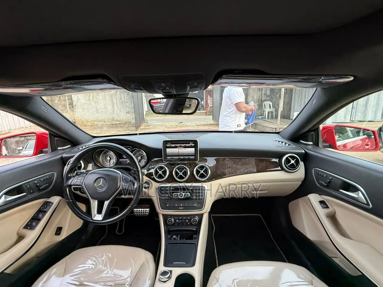 Mercedes-Benz CLA-Class AMG CLA 45 4MATIC Sedan 2014 Red