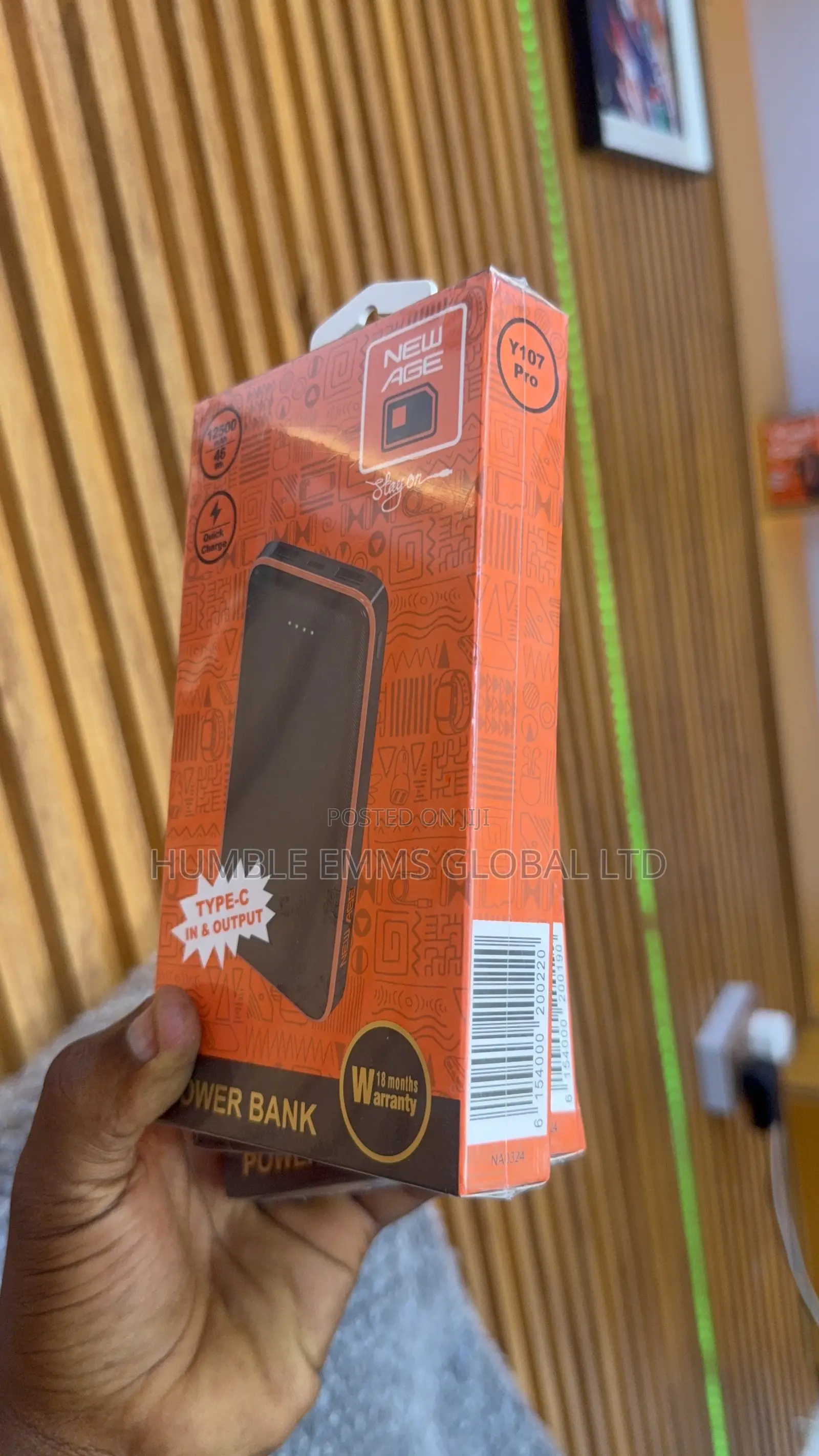 New Age 12,500 Mah Quick Charge Power Bank