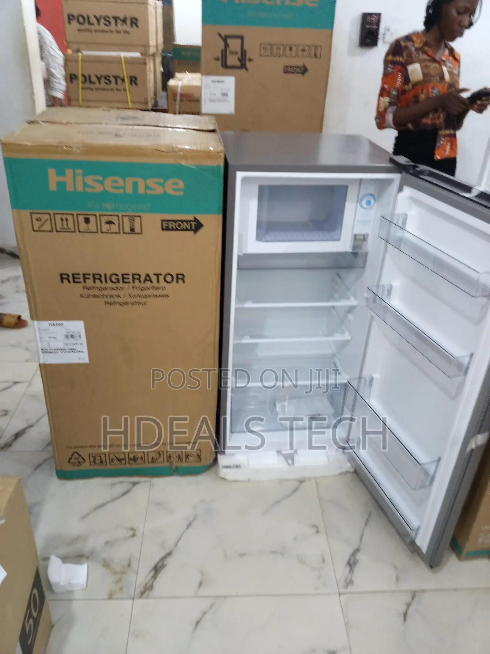 Hisense Fridge 150l - Modern and Reliable
