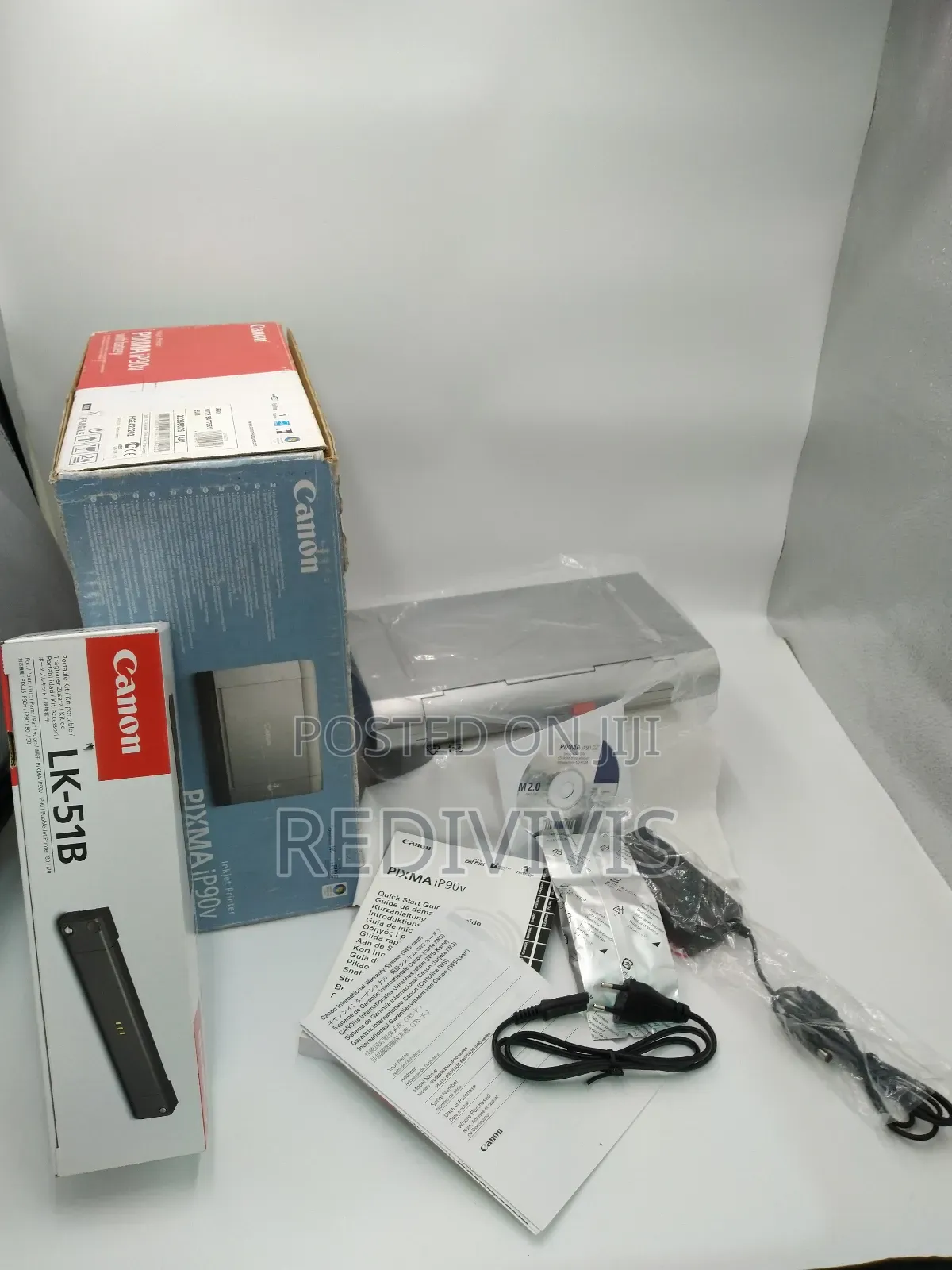 Canon Pixma Ip90v Portable Inkjet Printer - A4 Usb