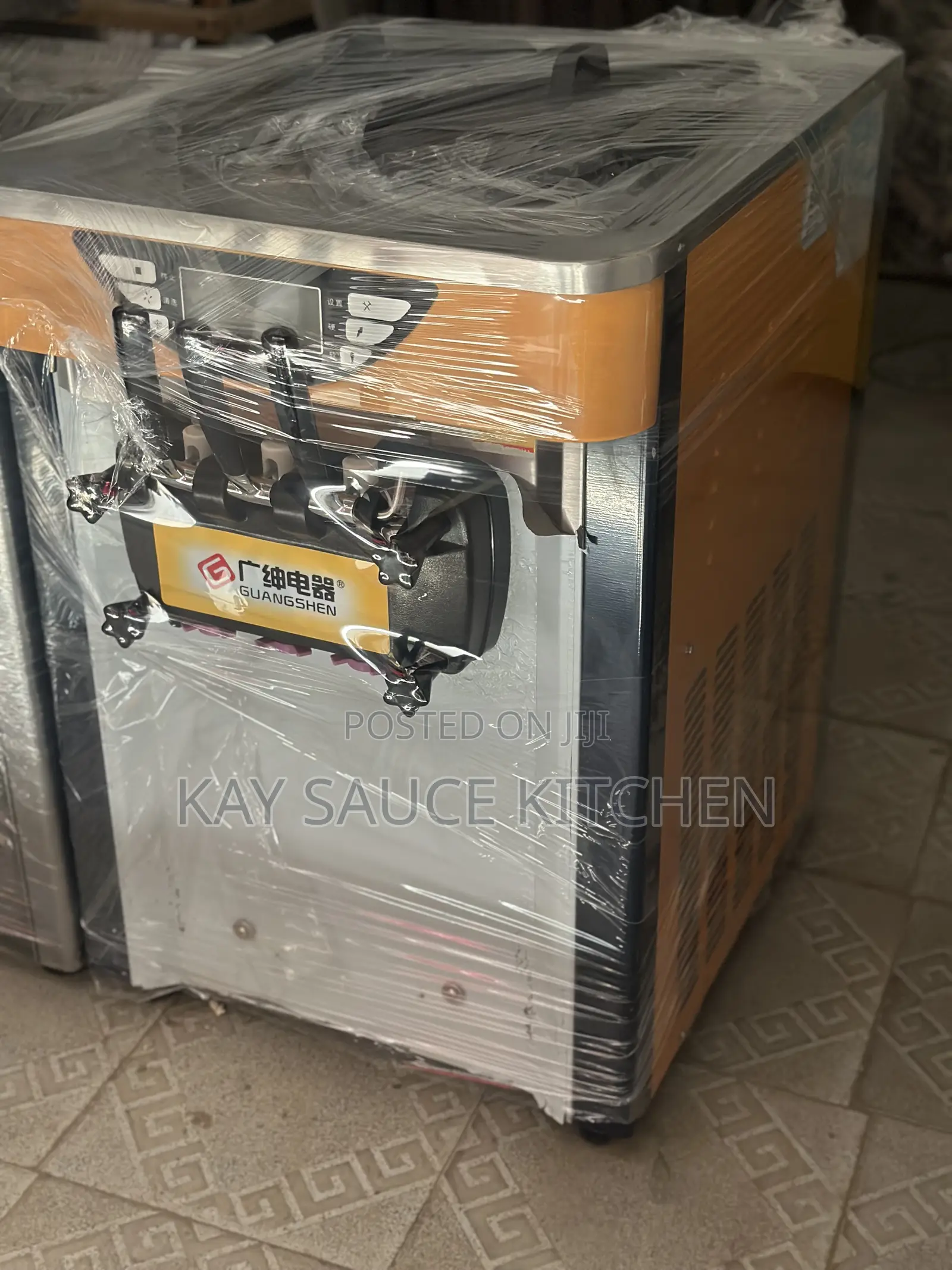 Asia Used Ice Cream Machine (3 Nozzle) Clean Like New