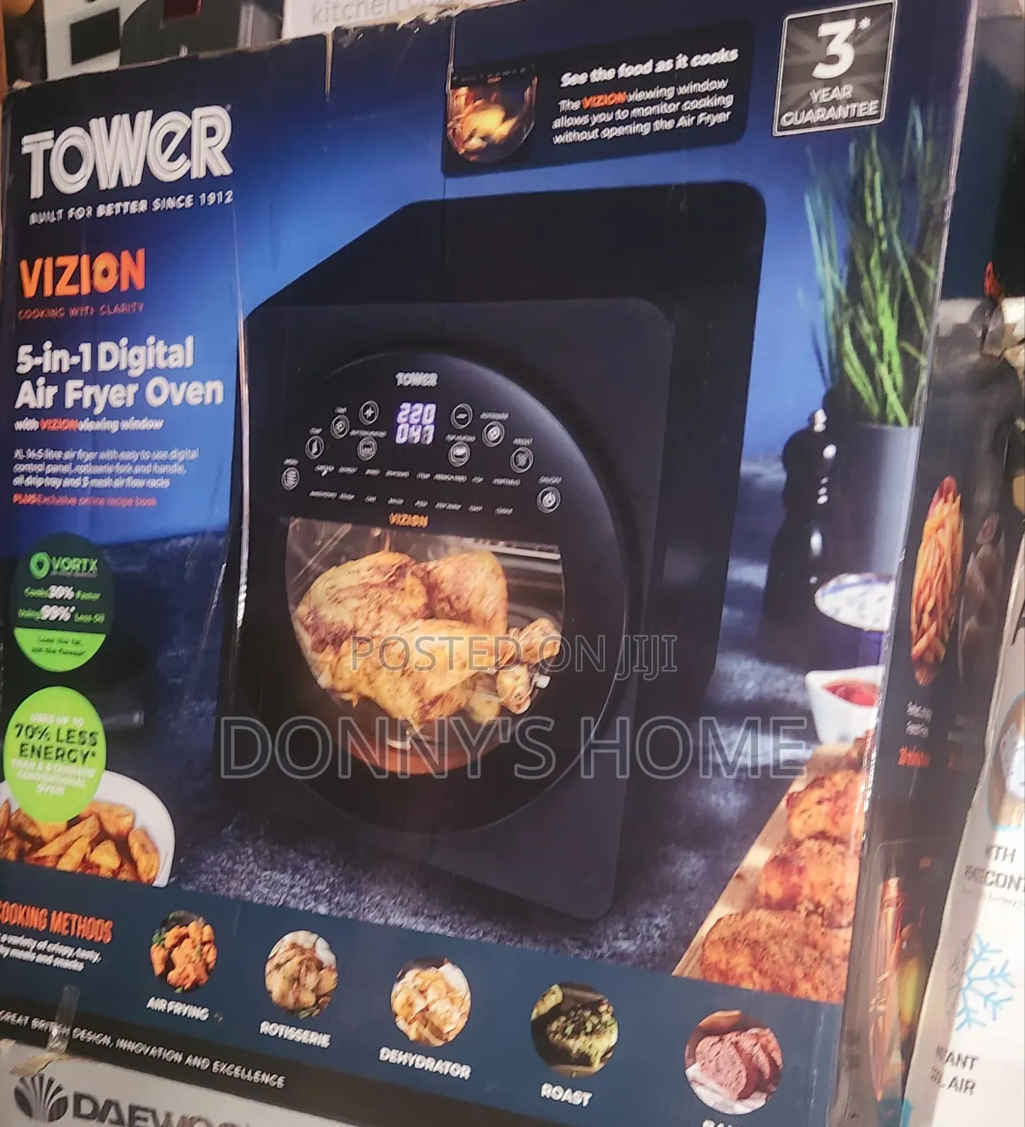 Tower Vizion 5 in 1 Digital Airfryer Oven