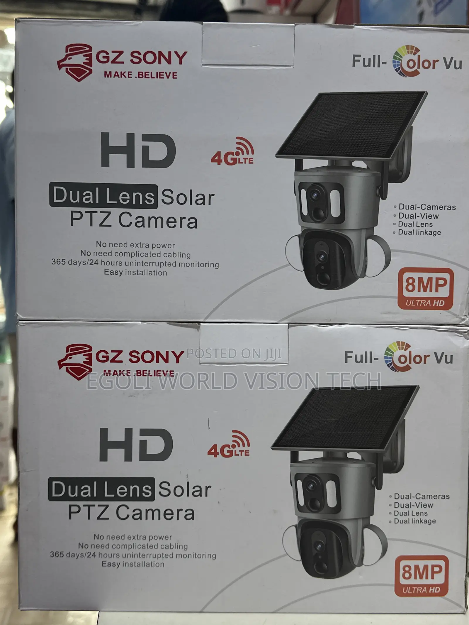 4glte 5mp Ultra Hd Dual Lens Solar Ptz Camera Colorvu