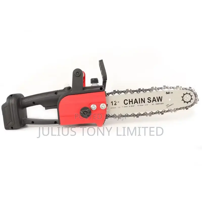 Cordless Chainsaw 12 Inches With Two Rechargeable Battery