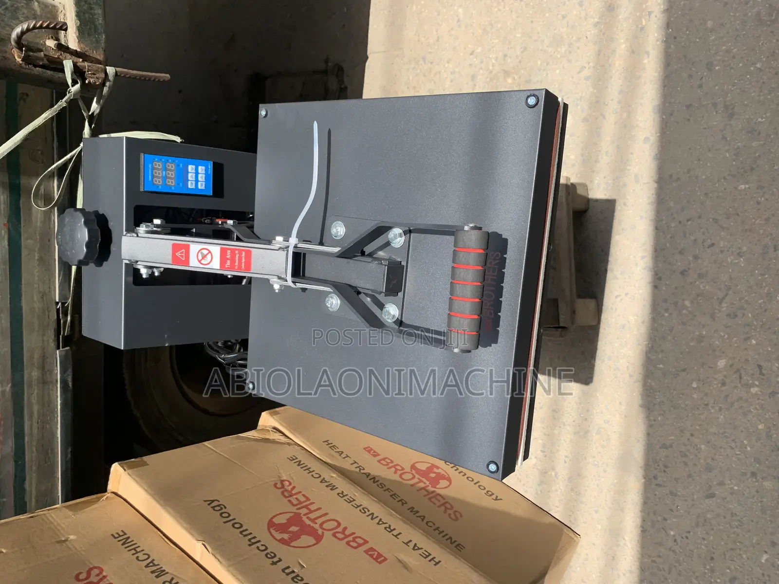 Iv Brother Heat Transfer Stoning Machine