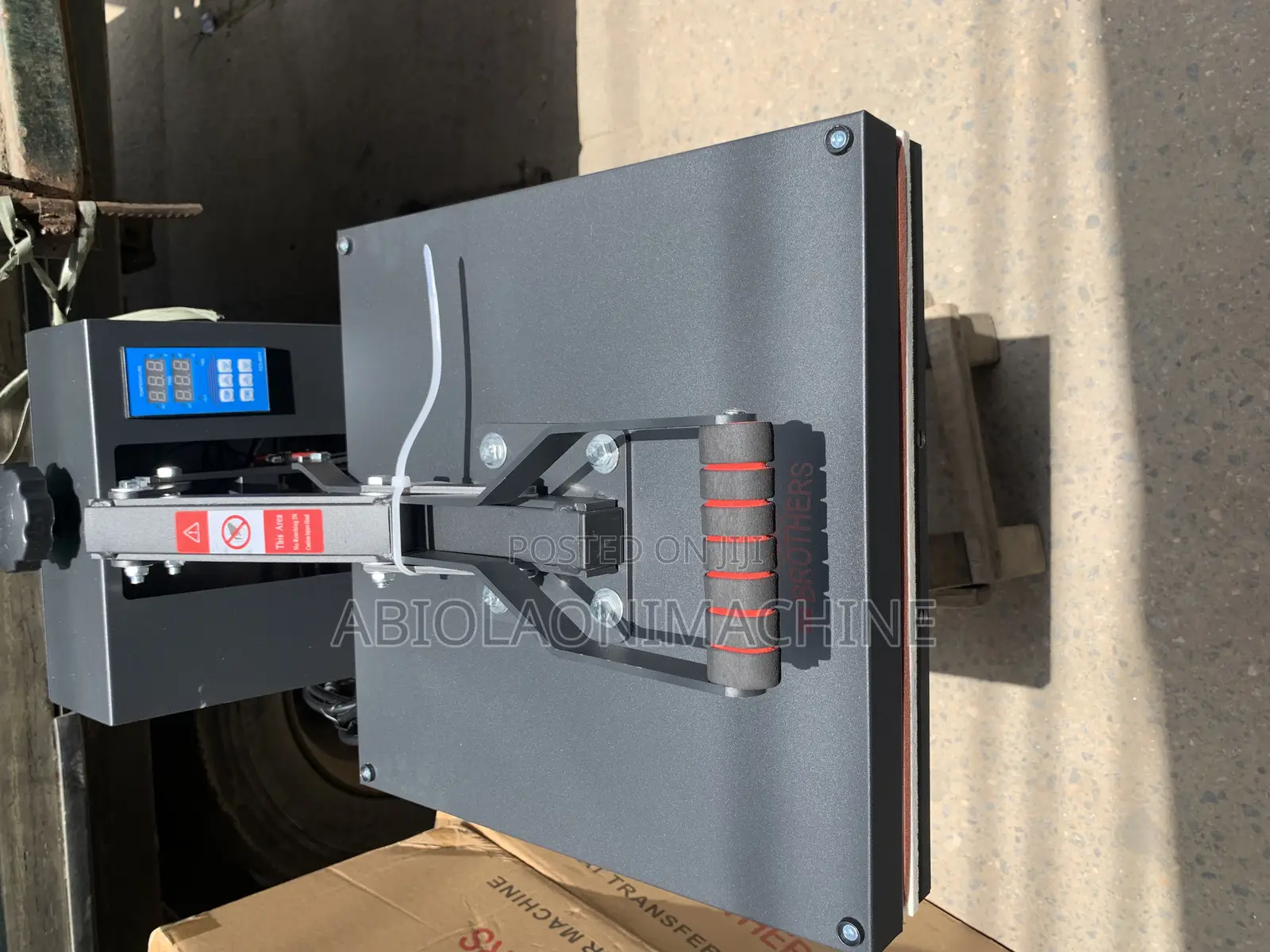Iv Brother Heat Transfer Stoning Machine
