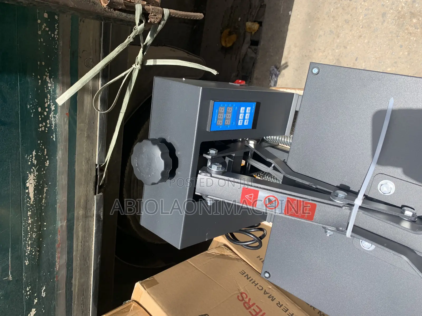 Iv Brother Heat Transfer Stoning Machine
