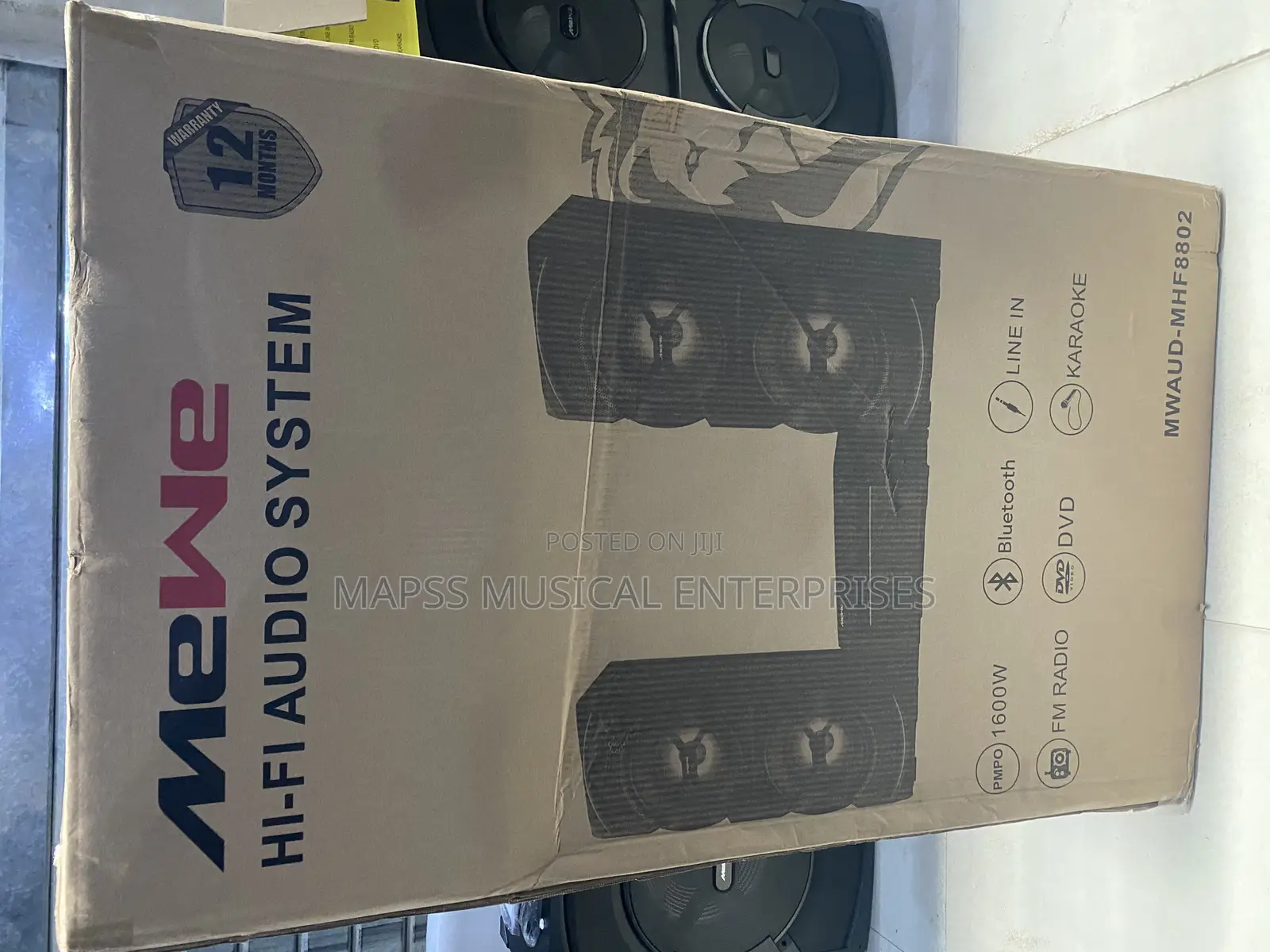 Mawe Mwaud-Mhf8802 Hi-Fi Bluetooth Speaker