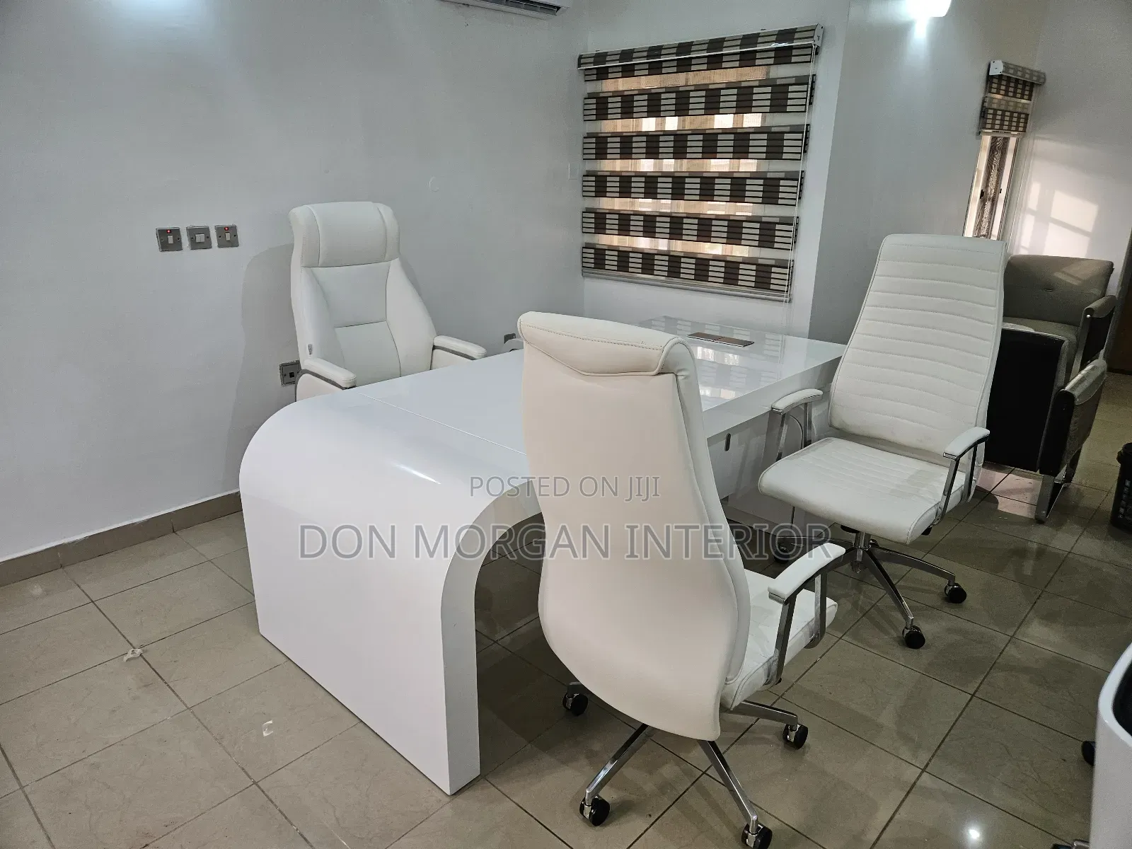 Supper Executive Office White Table