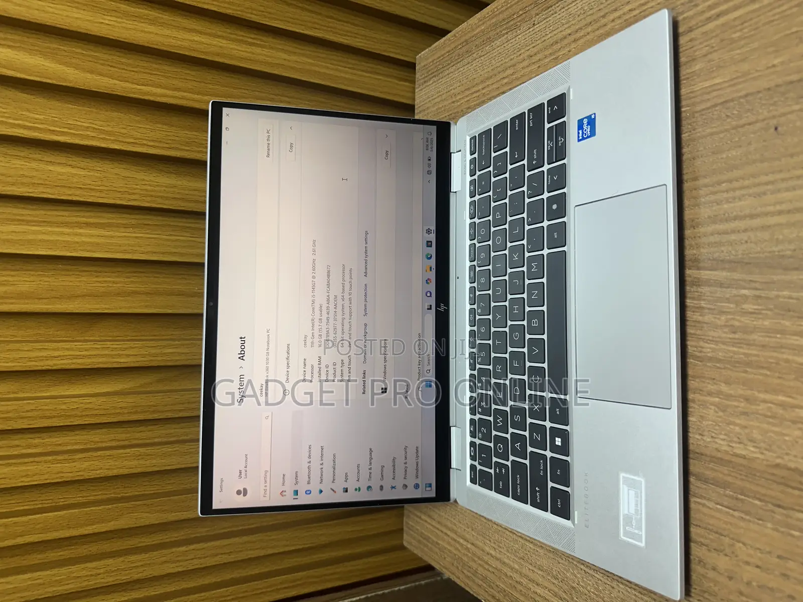 Laptop HP EliteBook X360 1030 G8 16GB Intel Core I5 SSD 256GB