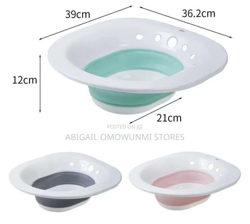 Collapsible Seat Bath Basin