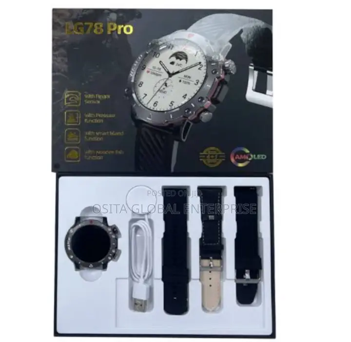 2024 Lg78 Pro Smart Watch 1.53inch Outdoor Sports Bt Calling