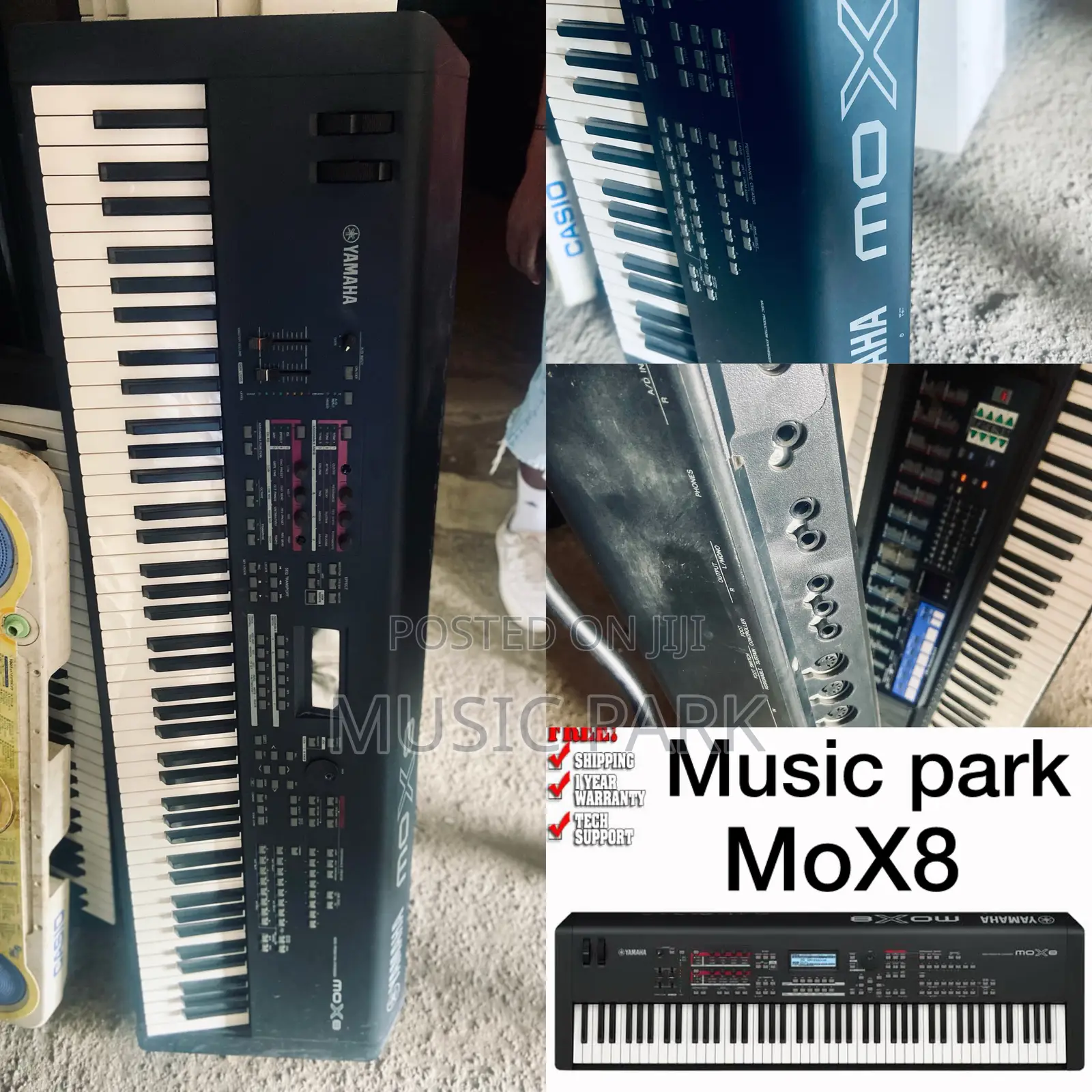 Yamaha Mox8 Keyboard Synthetizer