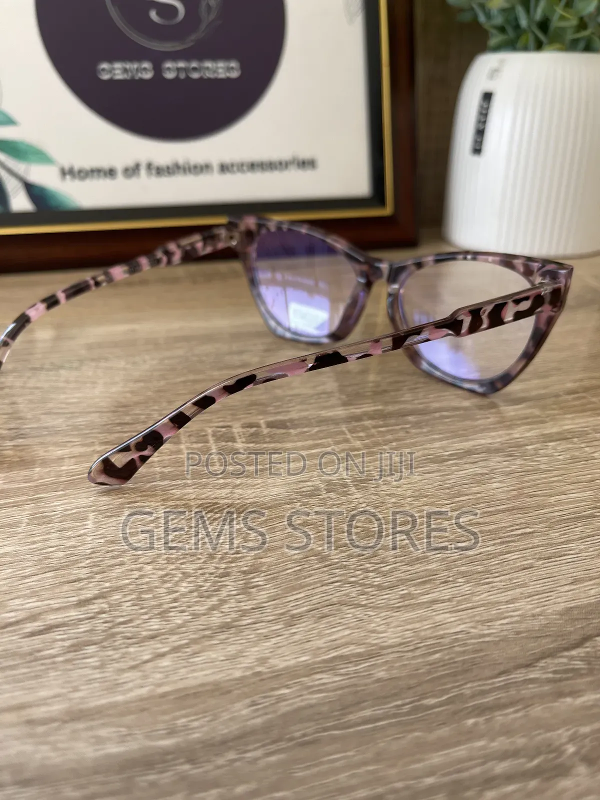 Chic Leopard Print Cat-Eye Blue-Light Blocking Glasses