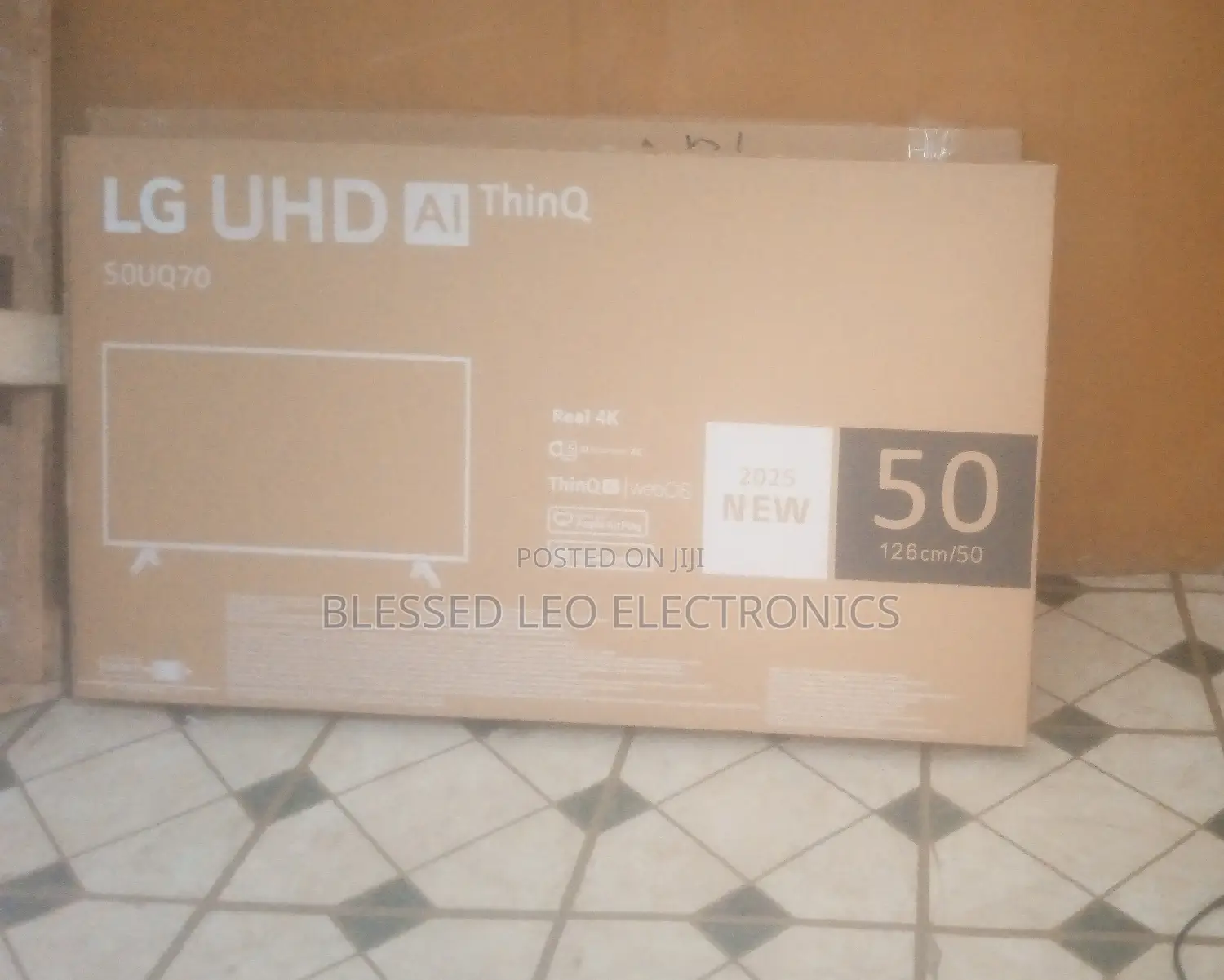 50 Inches Smart Flameless Cloud Tv