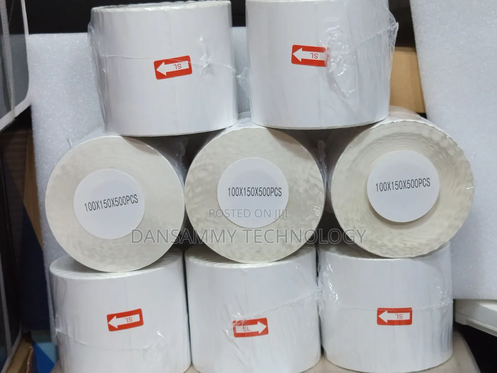 100*150mn By 500labels Direct Thermal