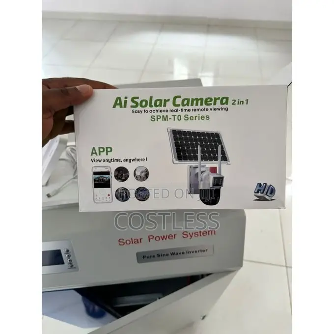 Original Ai Solar Camera 2in1 Hd Quality.