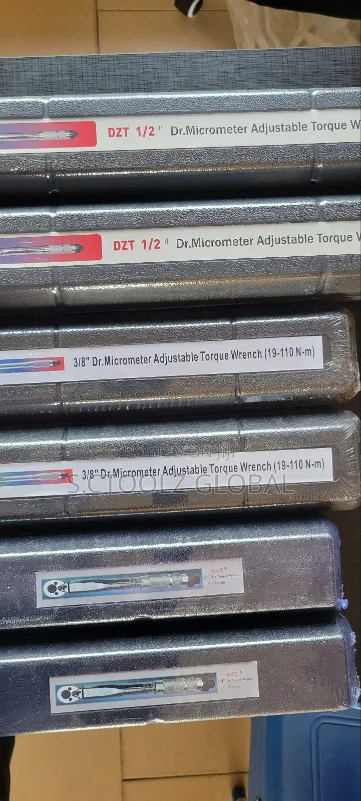 Torque Wrench 1", 3/4", 1/2", 3/8", 1/4