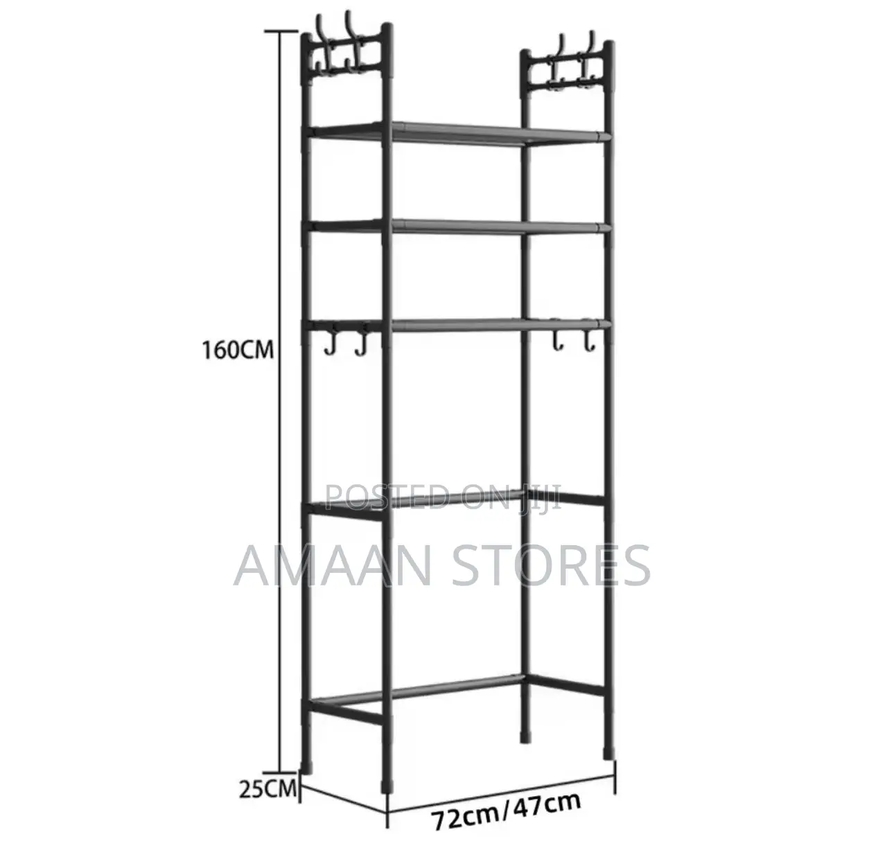 New Toilet Rack - Durable, Space-Saving Bathroom Organizer