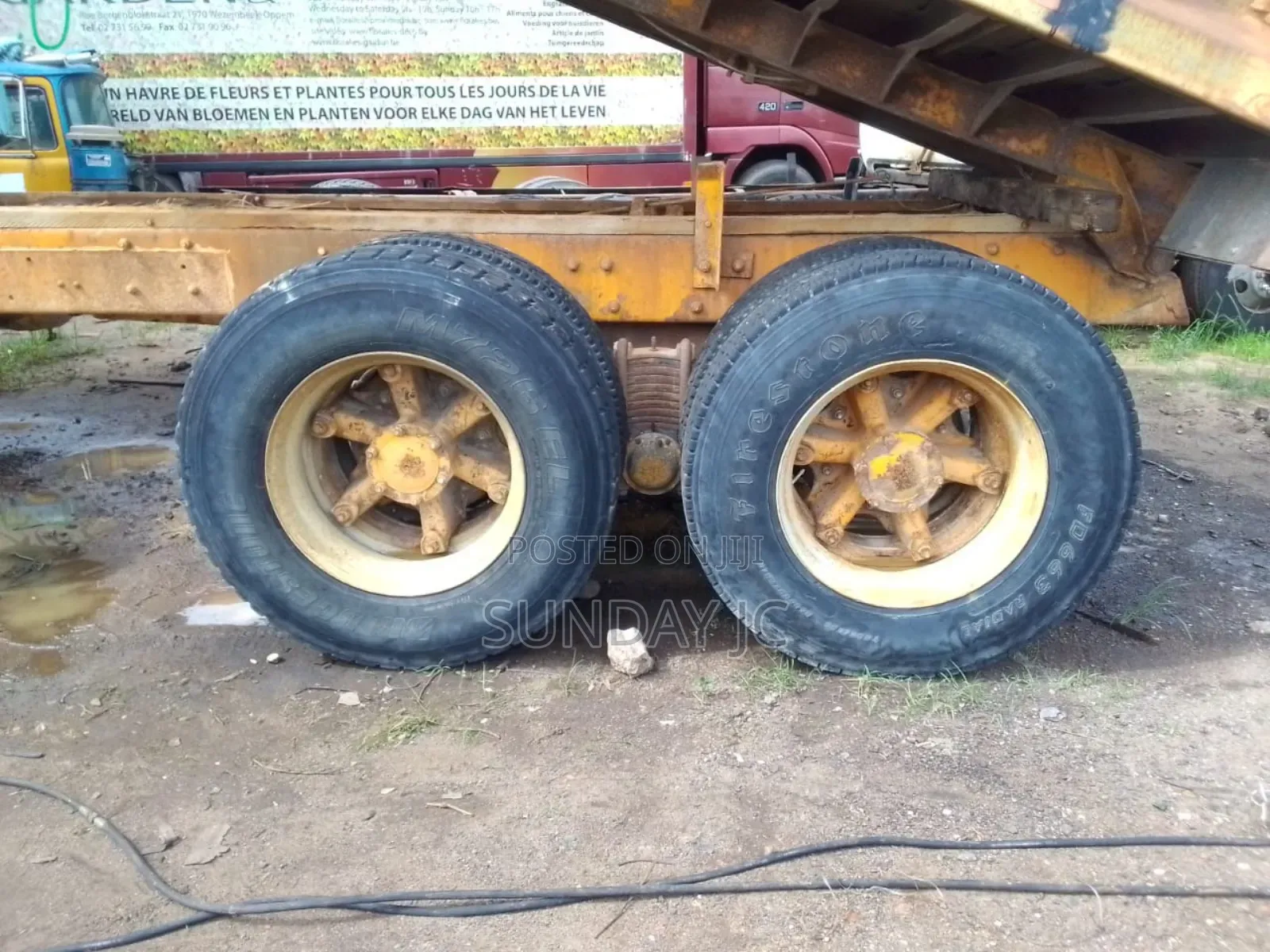 Tokunbo 30tons R Model Mack Ten Tyres Dump Truck 24rim Super