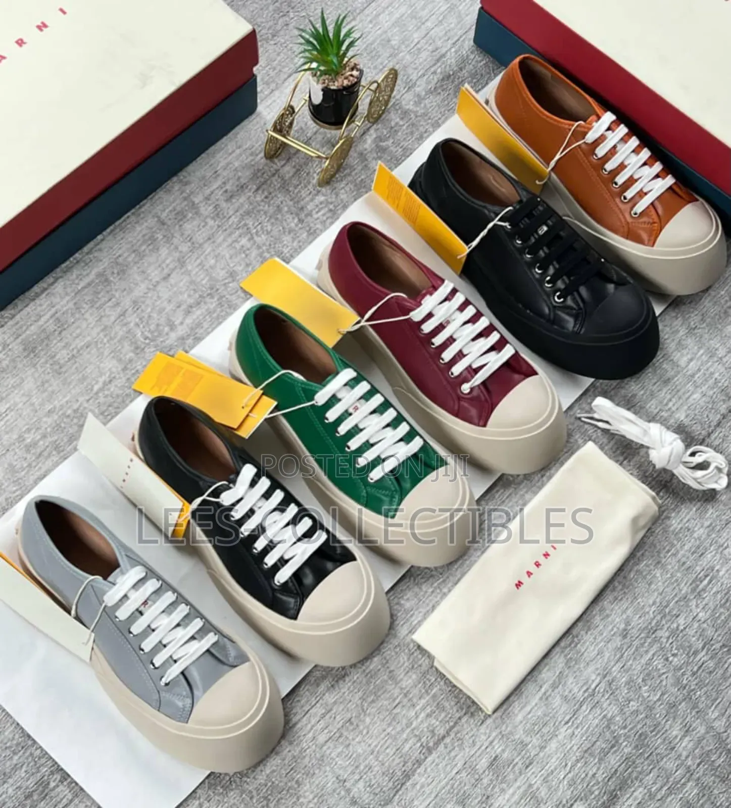 Top Quality Leather Marni Sneakers