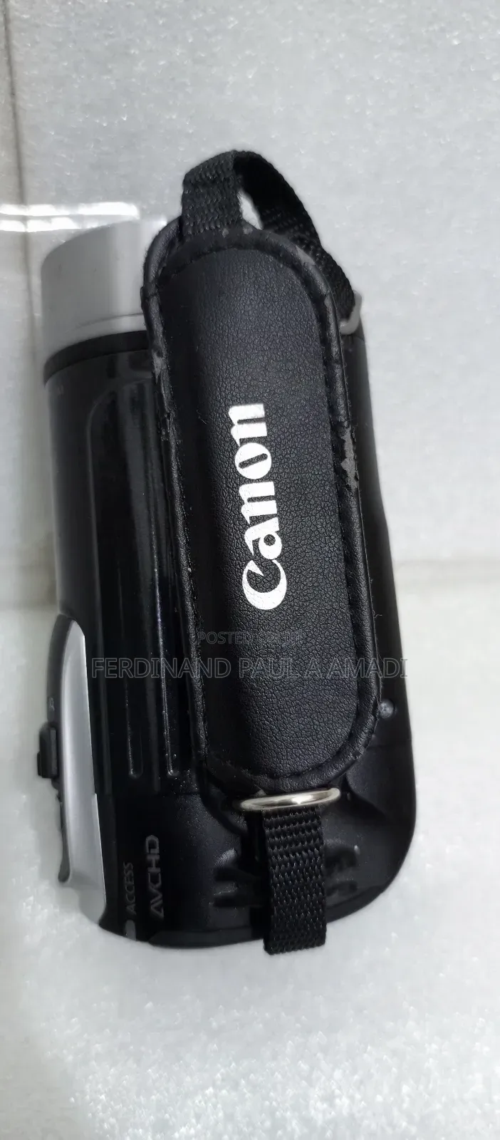 Canon Hd Video Camera With Internal and External Memory Card