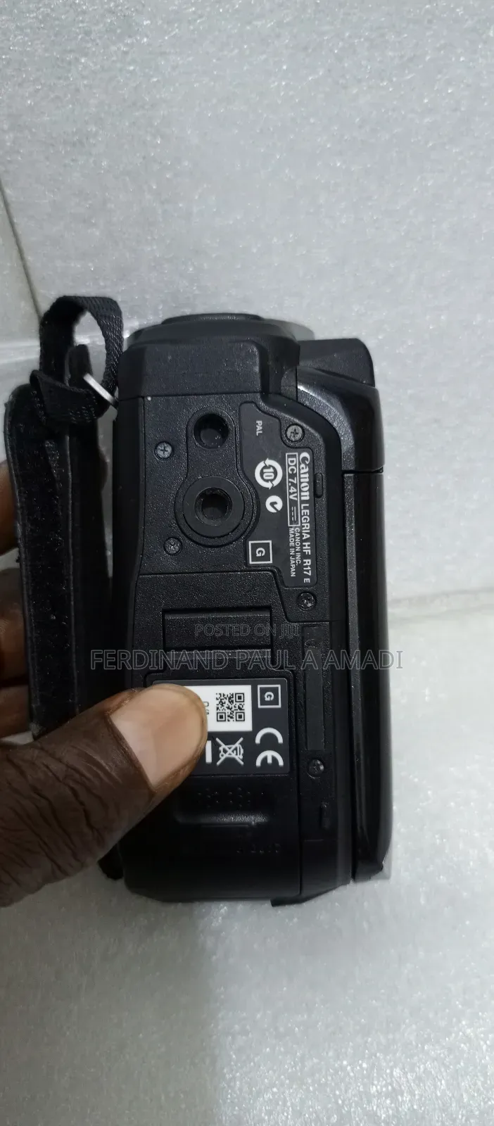 Canon Hd Video Camera With Internal and External Memory Card