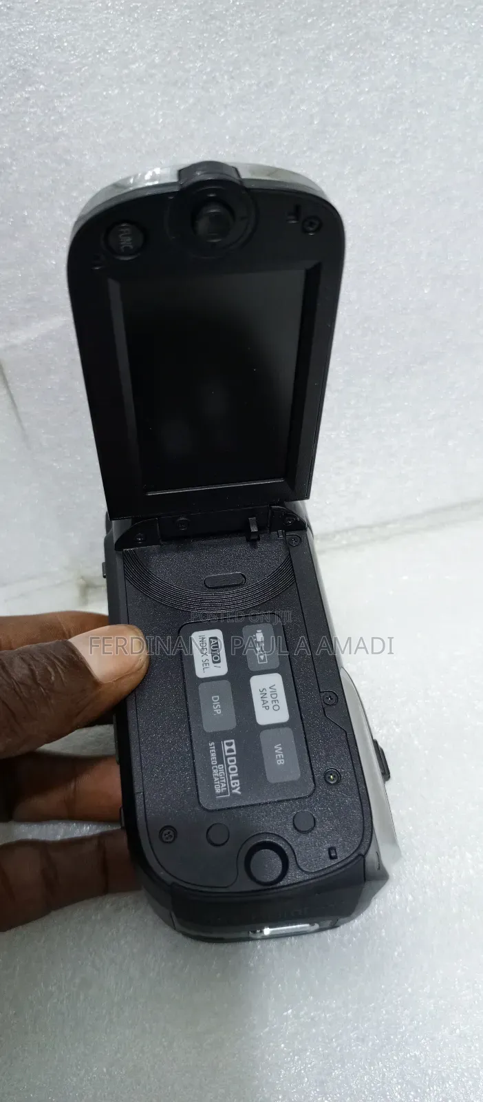 Canon Hd Video Camera With Internal and External Memory Card
