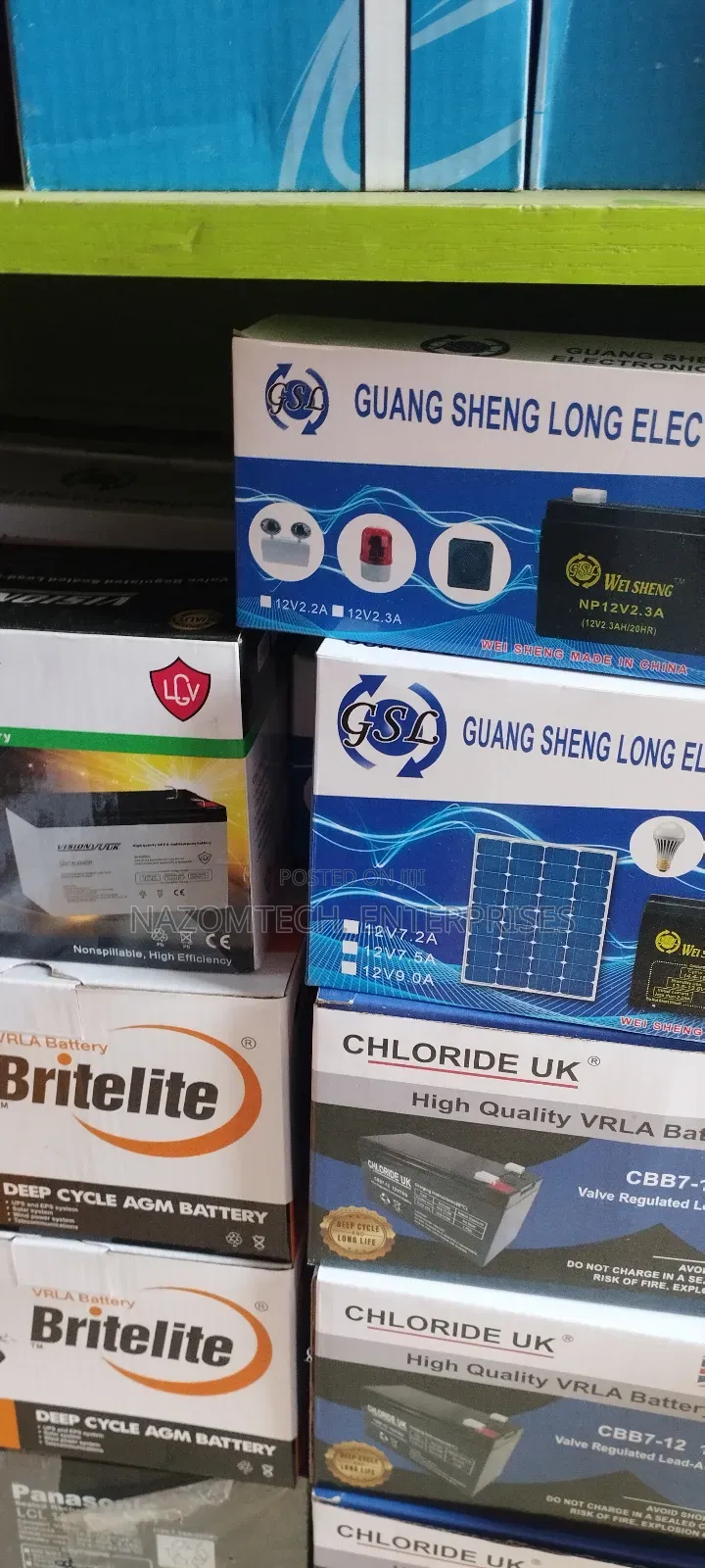 Ups And Fire Alarm Batteries
