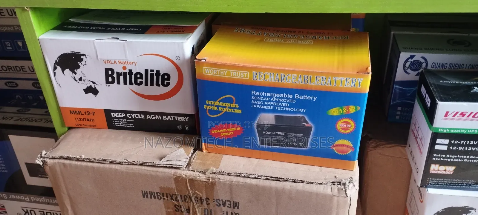 Ups And Fire Alarm Batteries