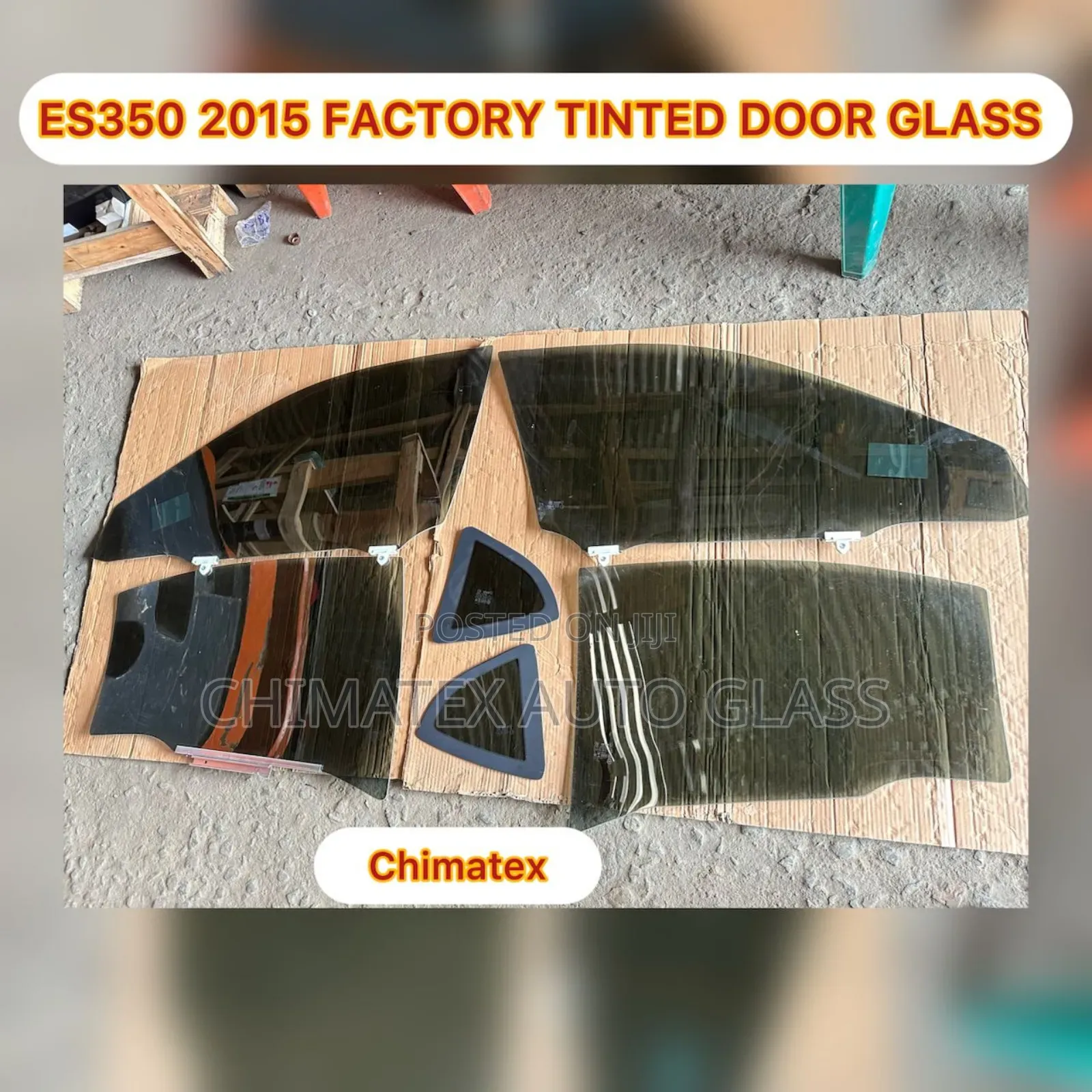 Es350 2017 Factory Tinted Door Glasses Available We Deliver